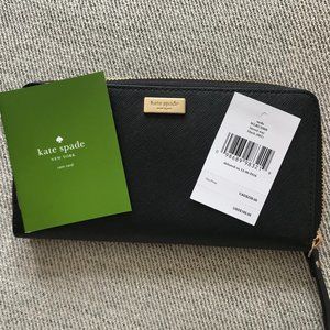 Kate Spade black wallet
